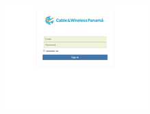 Tablet Screenshot of mail.cwpanama.net